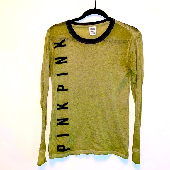 PINK Victoria's Secret Tops - ♥️PINK Green Top